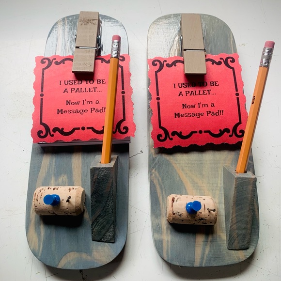 Pallet Board Memo Boards Handmade/ Repurposed - Picture 5 of 9